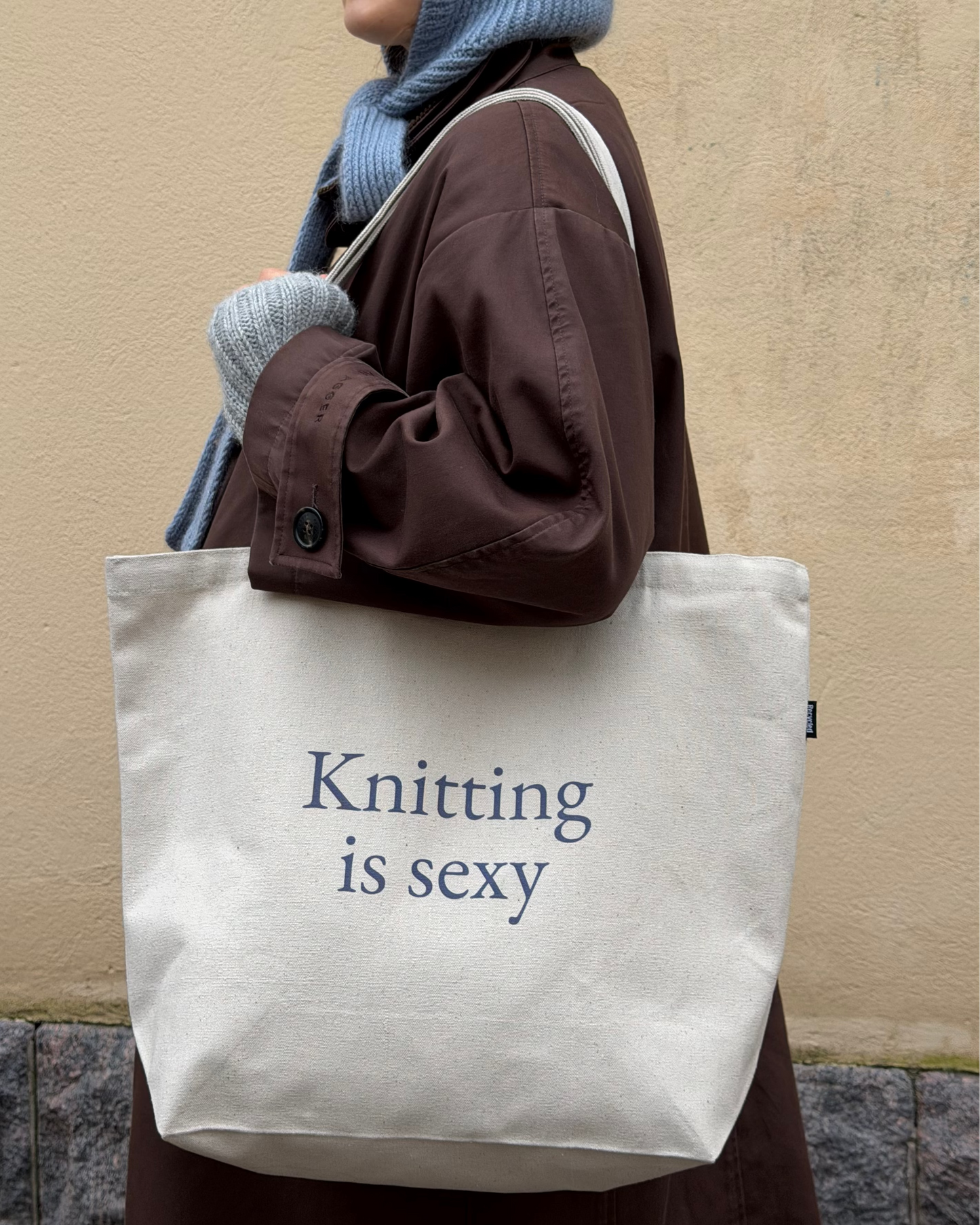 Knitting is sexy - Tote Bag