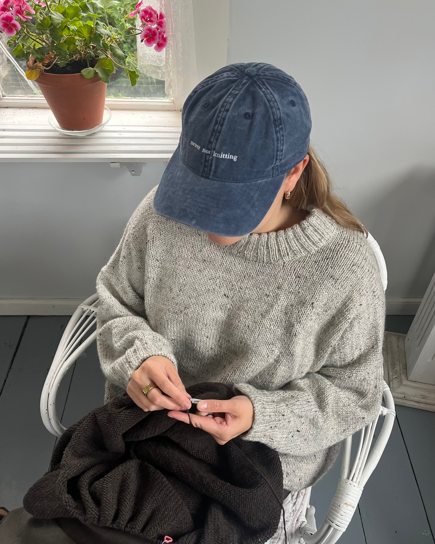 Never not knitting - Cap