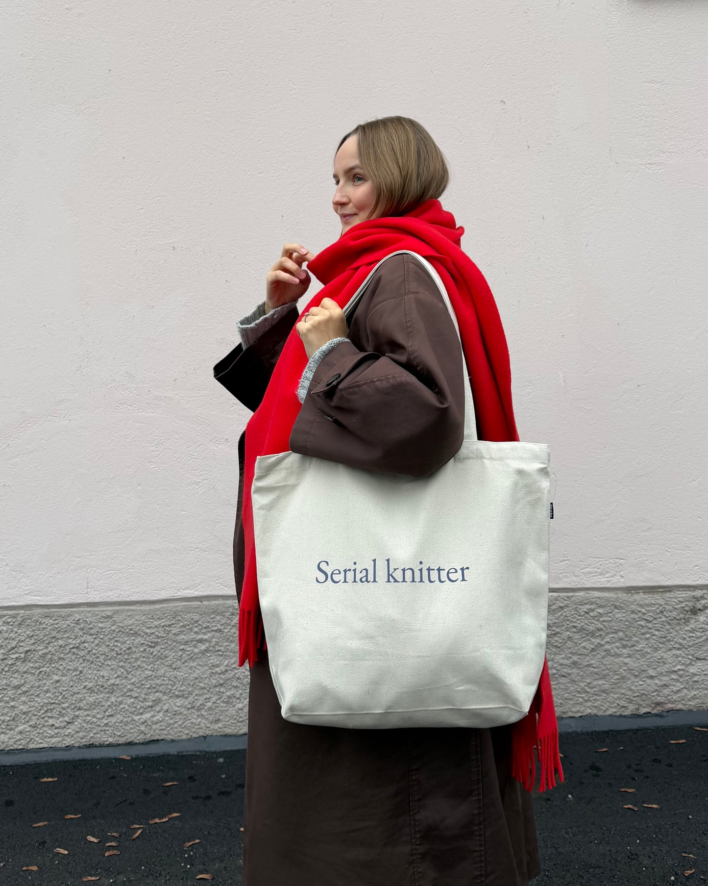 Serial knitter - Tote Bag