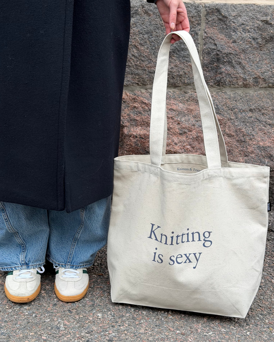 Knitting is sexy - Tote Bag