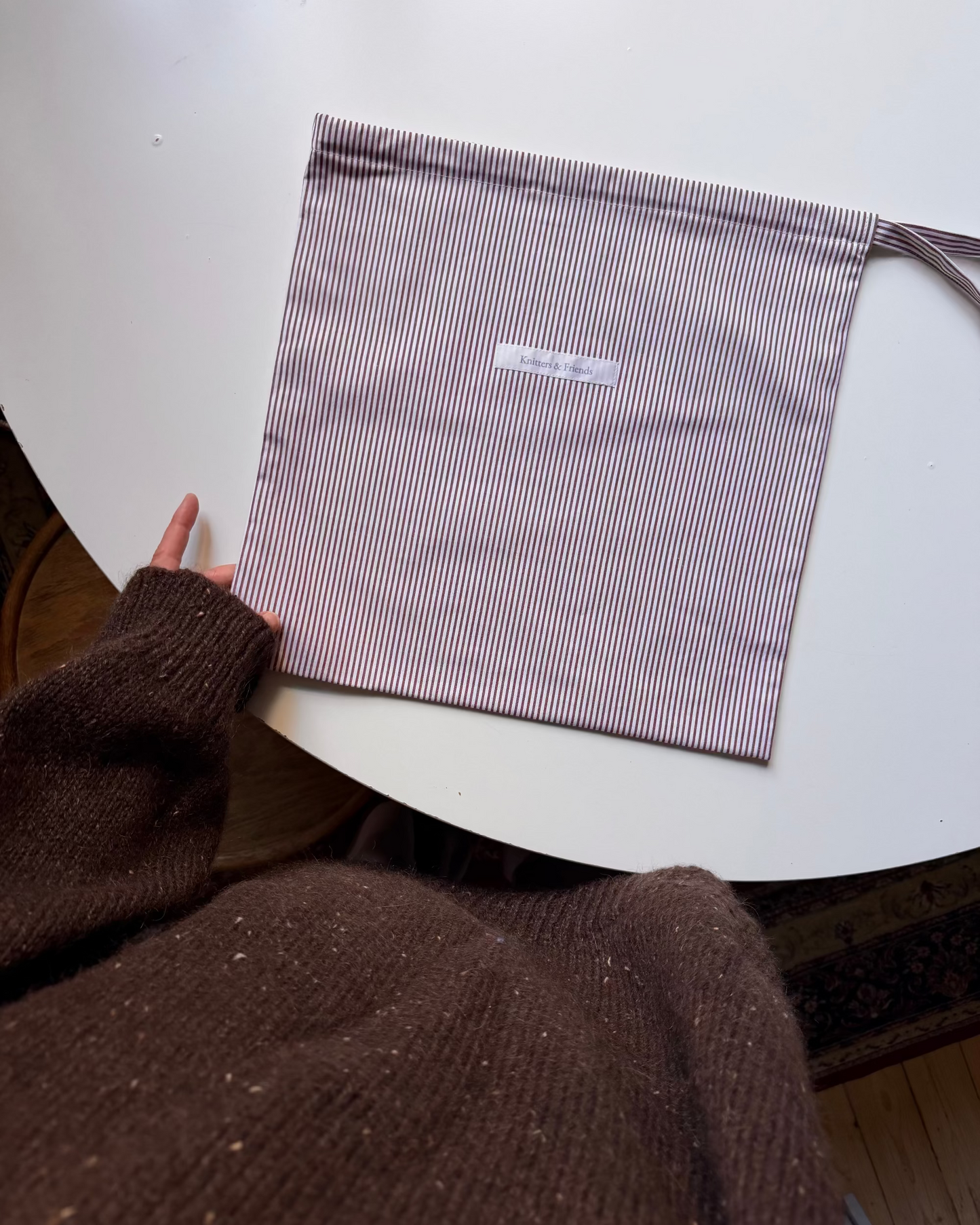 Project Bag - Red and White