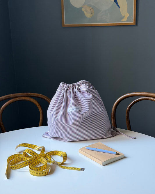 Project Bag - Red and White